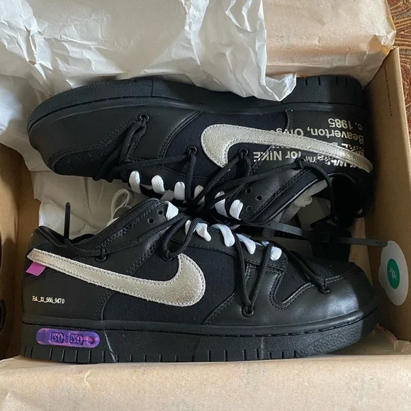 Nike | Shoes | Nike Dunk Low X Off White Lot 5 Sz 9 | Poshmark display picture 1